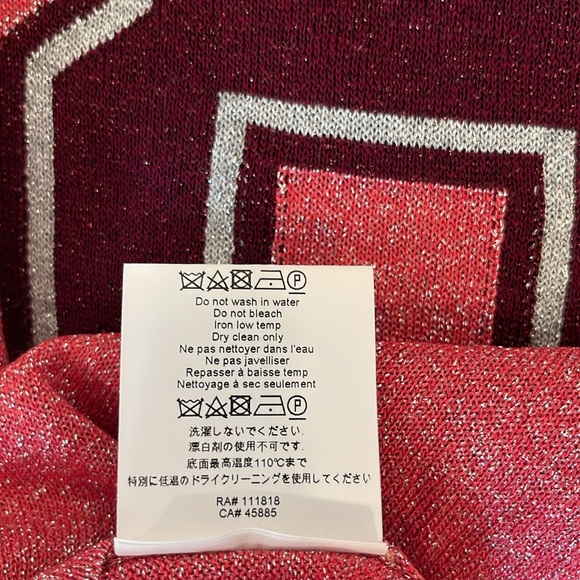 1981 Michael Kors Collection Baseball Style  Pullover EUC - Picture 6 of 9